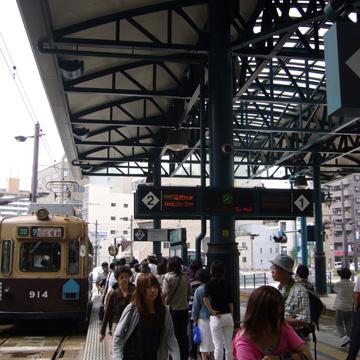 広島県広島市西区横川駅前写真画像