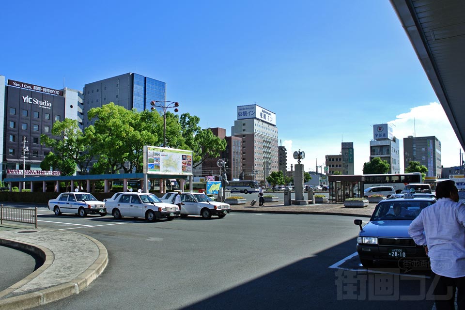 JR新山口駅南口(新幹線口)前