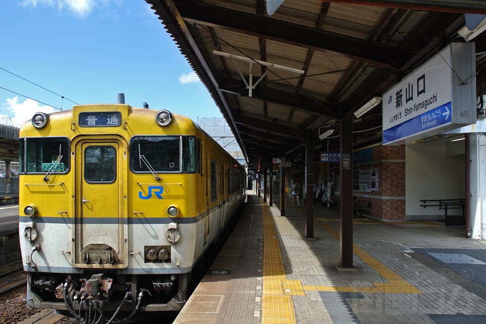 JR新山口駅ホーム(JR山口線)