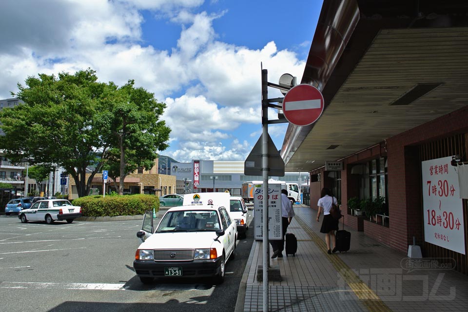 山口駅タクシーのりば写真画像