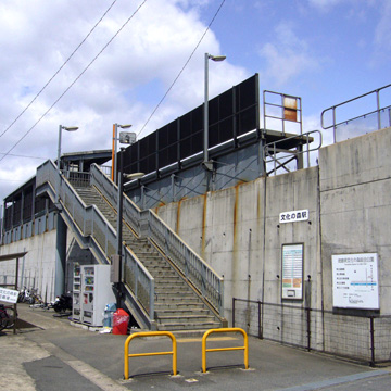 徳島県徳島市文化の森駅前周辺写真画像