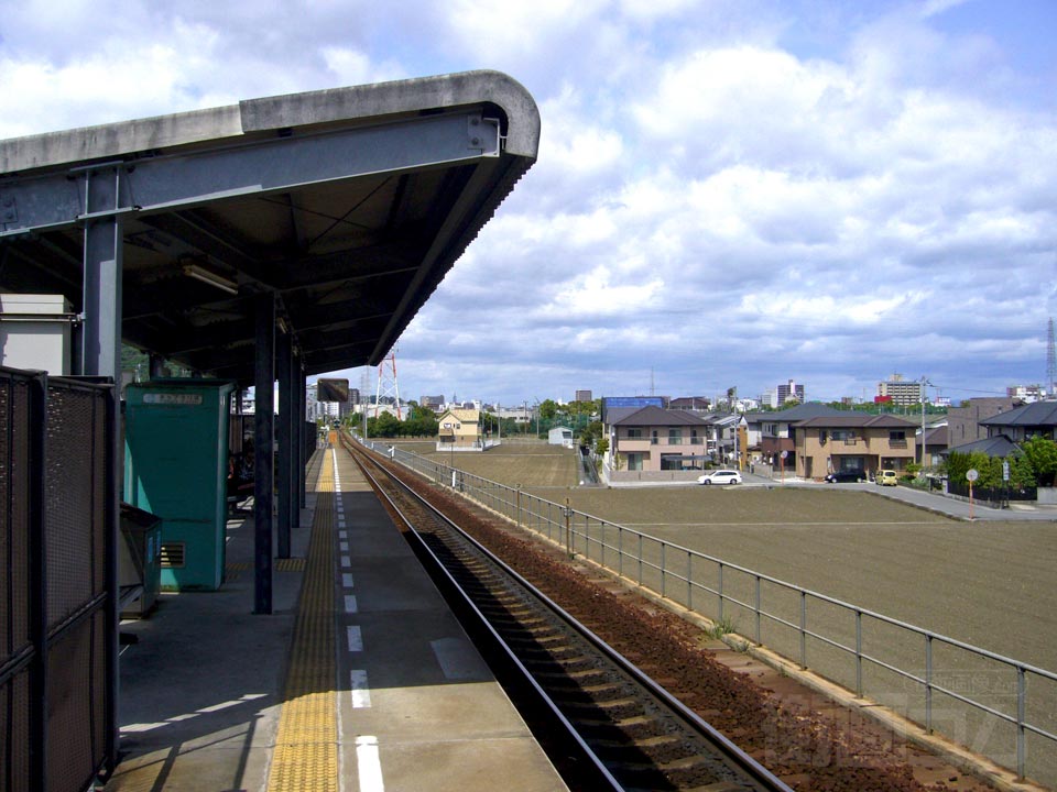 JR文化の森駅ホーム写真画像