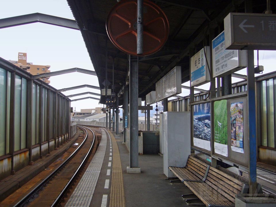 JR佐古駅ホーム写真画像