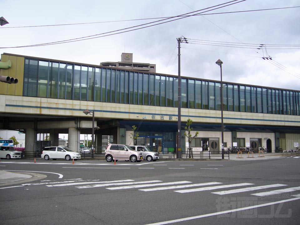 JR佐古駅南口前写真画像