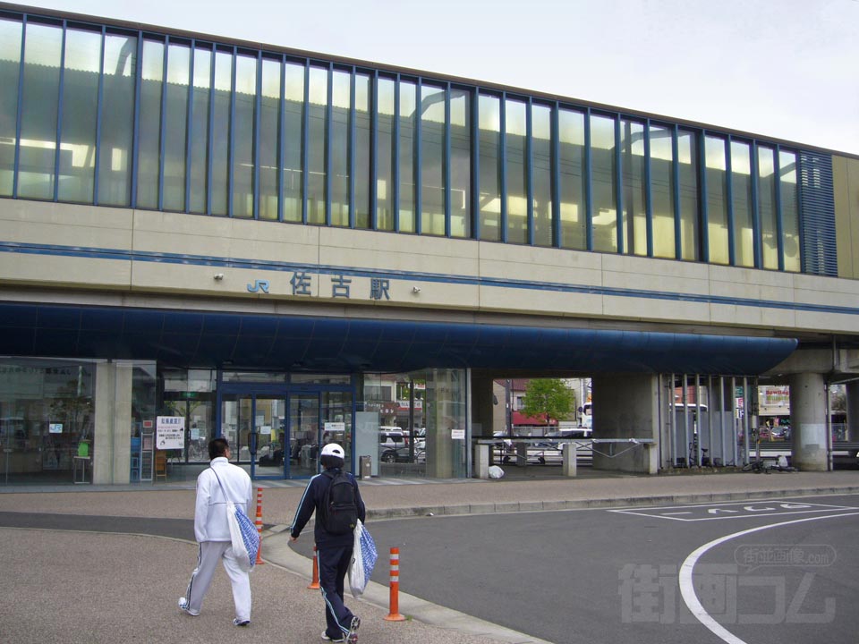 JR佐古駅北口写真画像