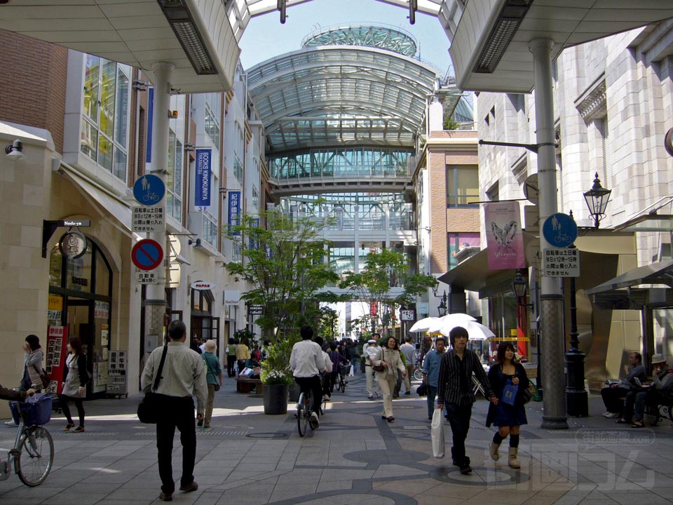 丸亀町商店街写真画像