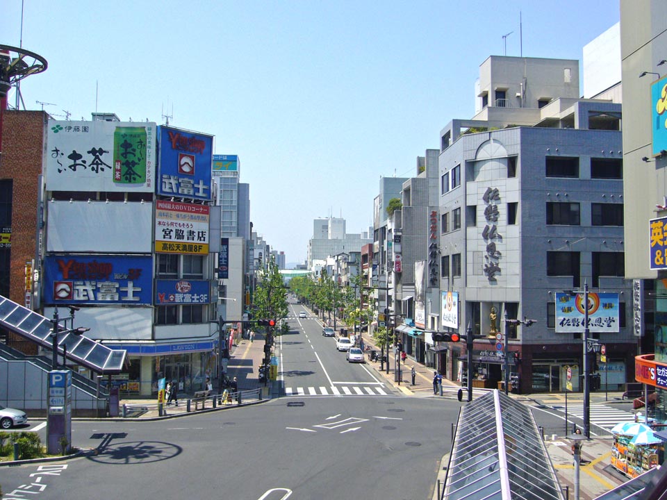 菊池寛通り写真画像