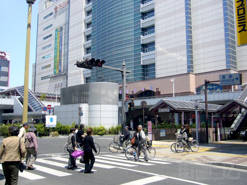 ことでん瓦町駅西口前写真画像