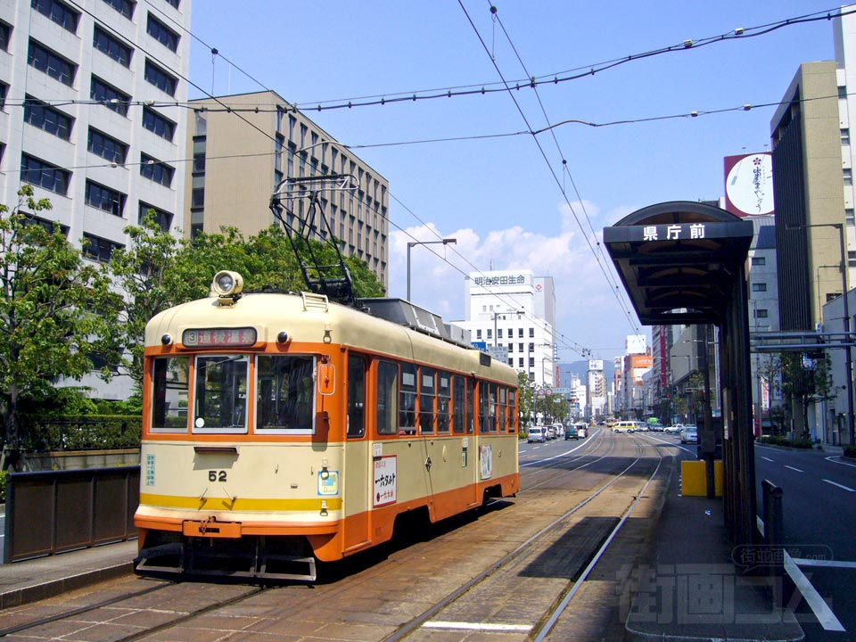 伊予鉄県庁前電停