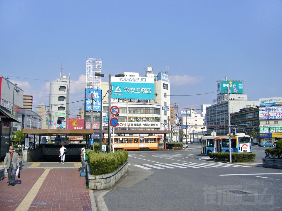 JR松山駅前写真画像