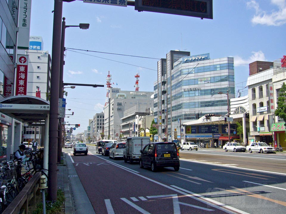 大橋通りバス停