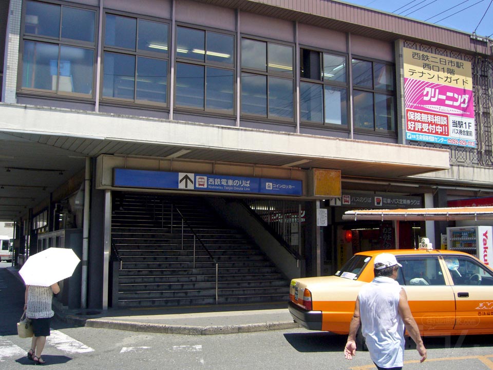 西鉄二日市駅西口写真画像