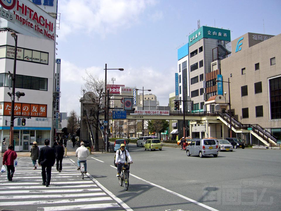 西鉄久留米駅前交差点