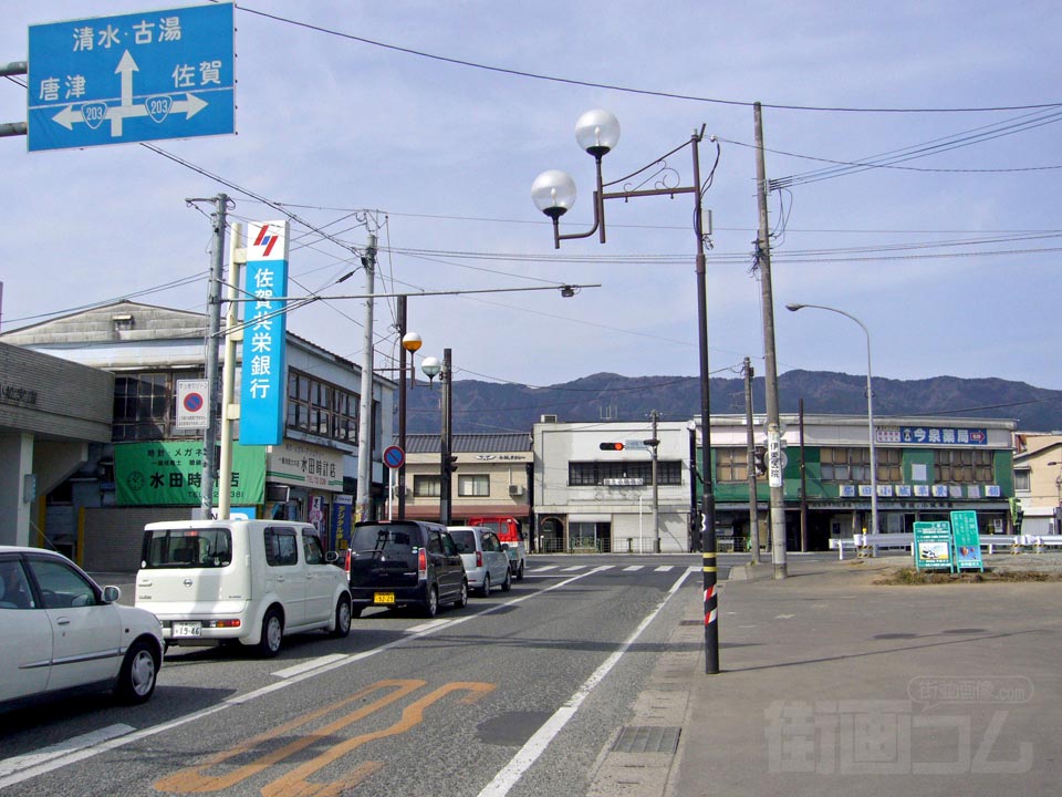 小城駅前通り写真画像