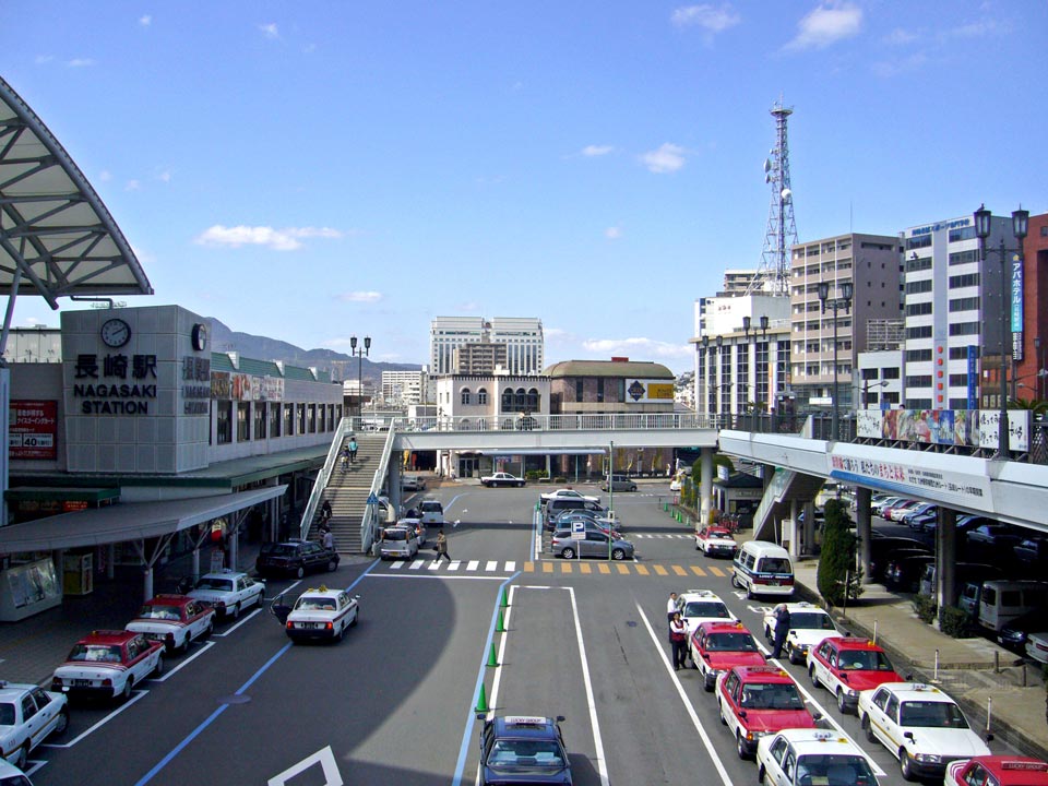 JR長崎駅前写真画像