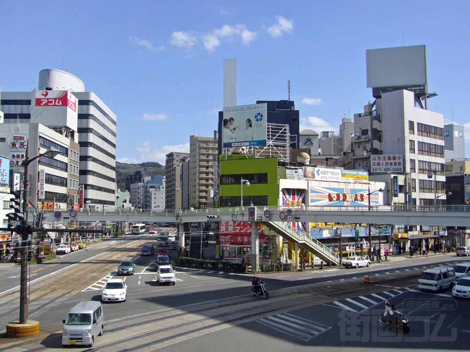 長崎駅前交差点写真画像