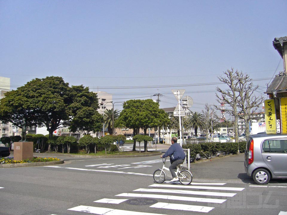 JR高城駅北口前写真画像