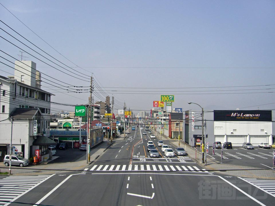 豊後街道(国道１９７号線)写真画像