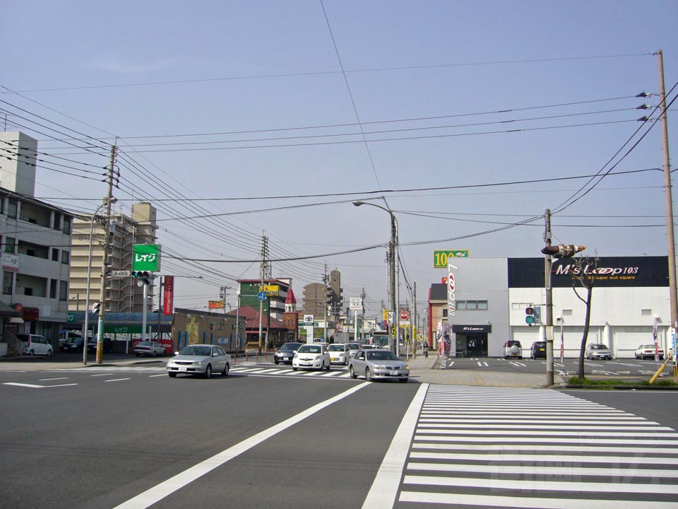 高城駅前交差点写真画像