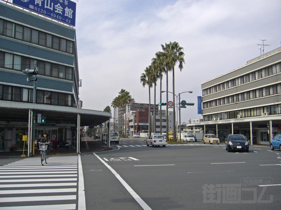 南宮崎駅交差点写真画像