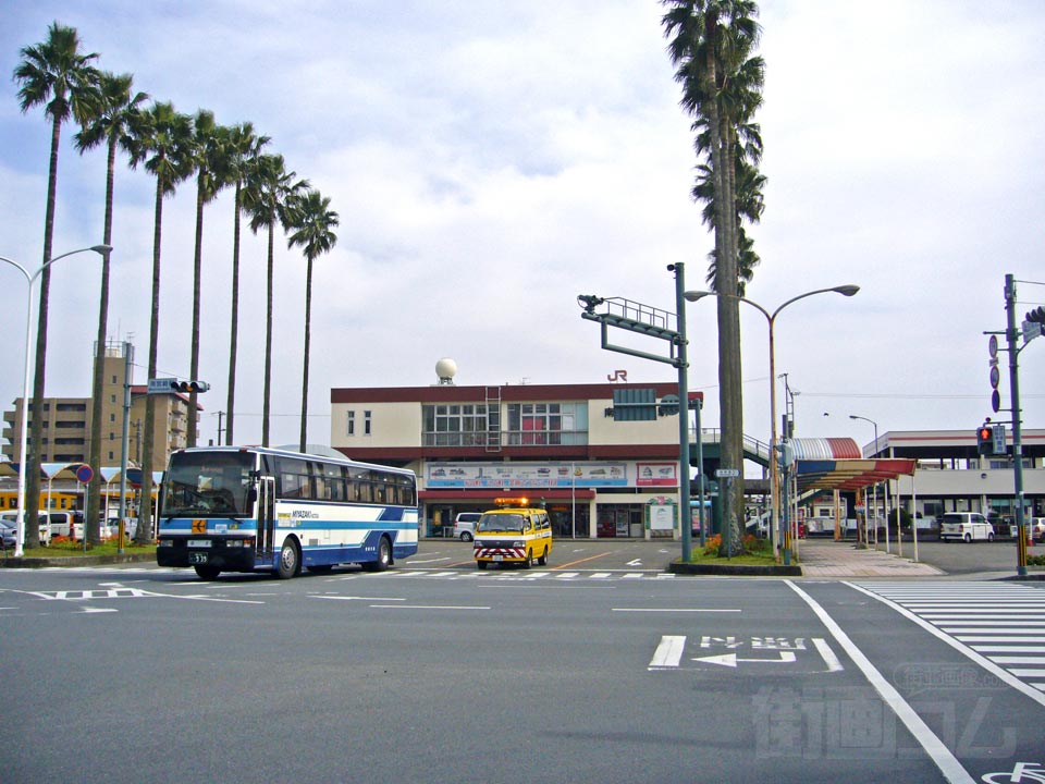 南宮崎駅交差点写真画像