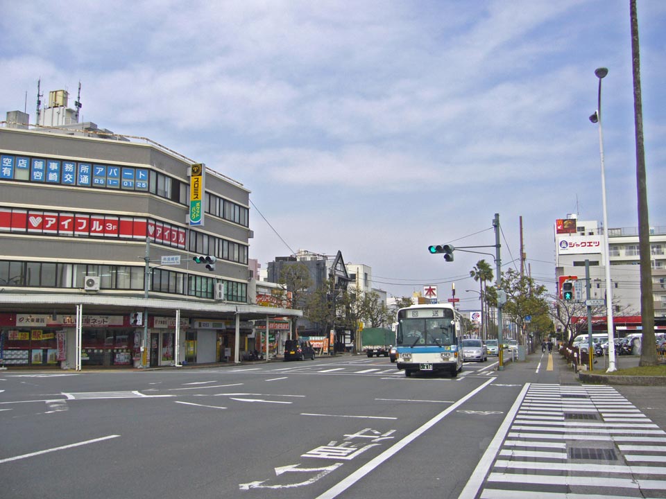 南宮崎駅交差点写真画像