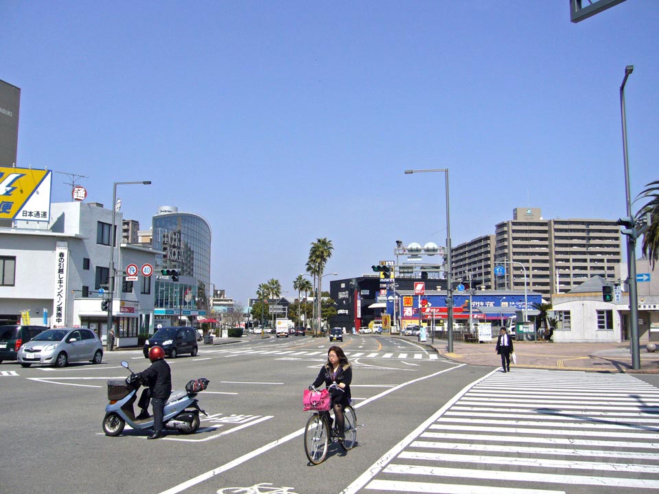 宮崎駅交差点