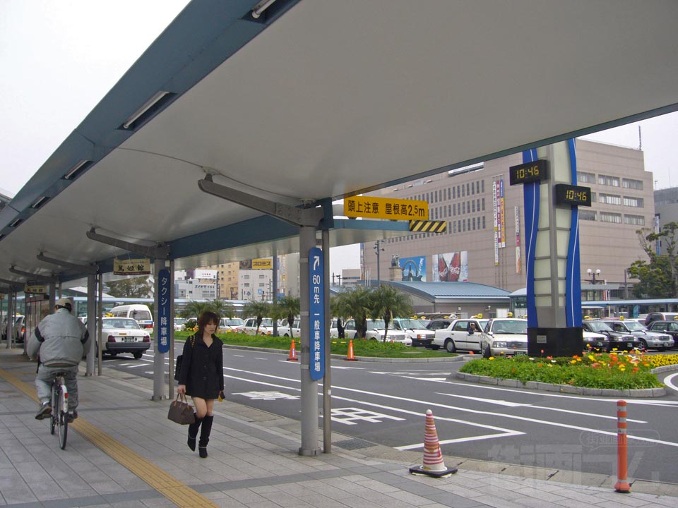 JR鹿児島中央駅東口前