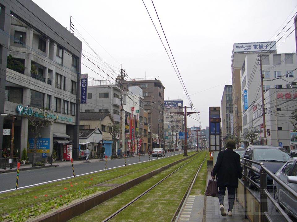 鹿児島市電都通電停