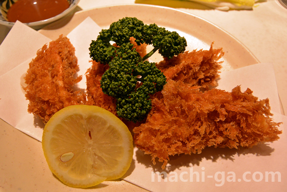 「宇味家」のフライ餃子