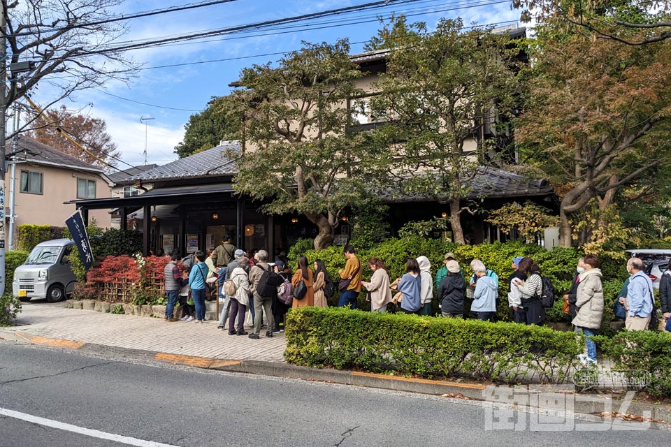 「湧水」の深大寺そば