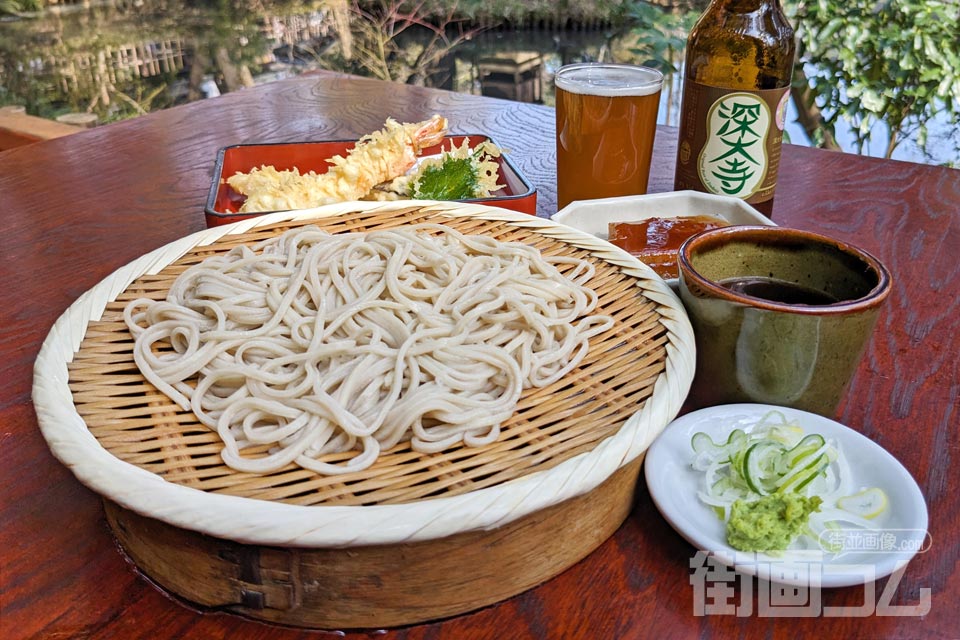 深大寺そば「青木屋」強いコシも雰囲気も○