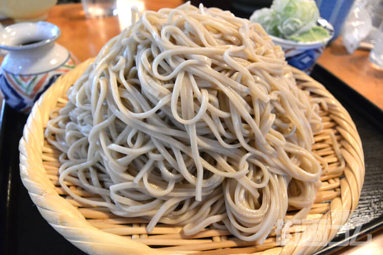 深大寺そば「多聞(たもん)」なら山盛り蕎麦でしょ!