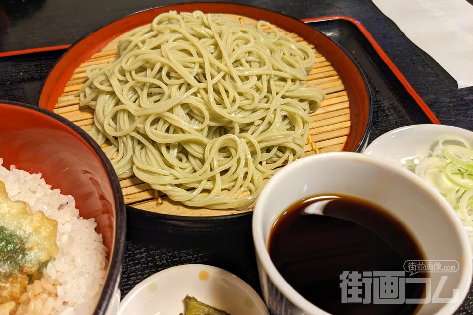 深大寺門前そば本舗「天丼そばセット」