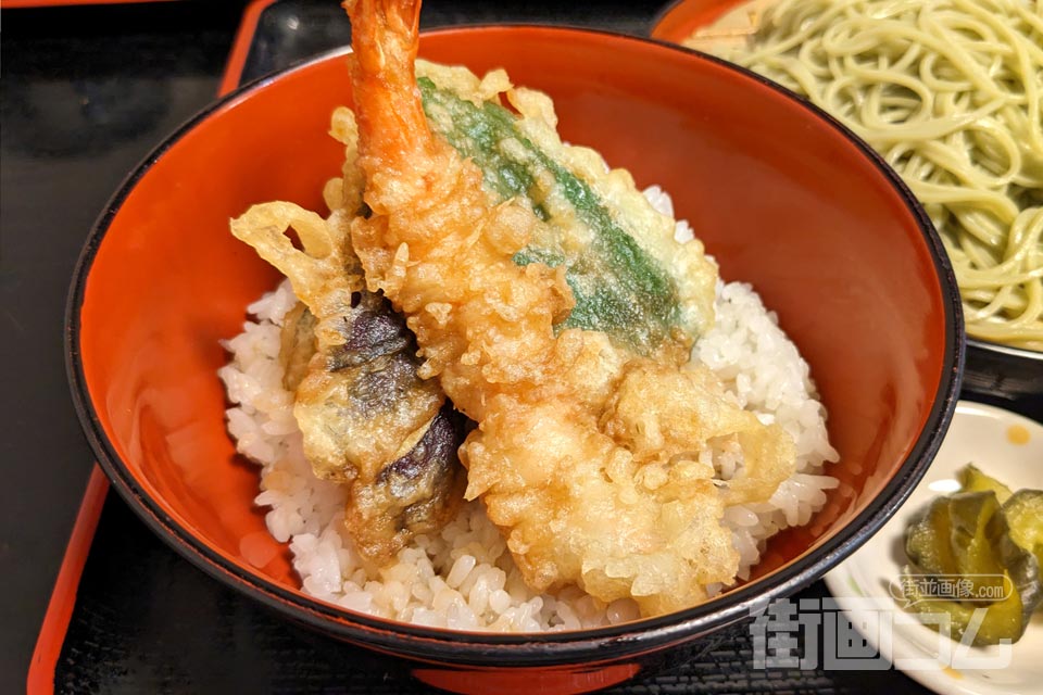 深大寺門前そば本舗「天丼そばセット」