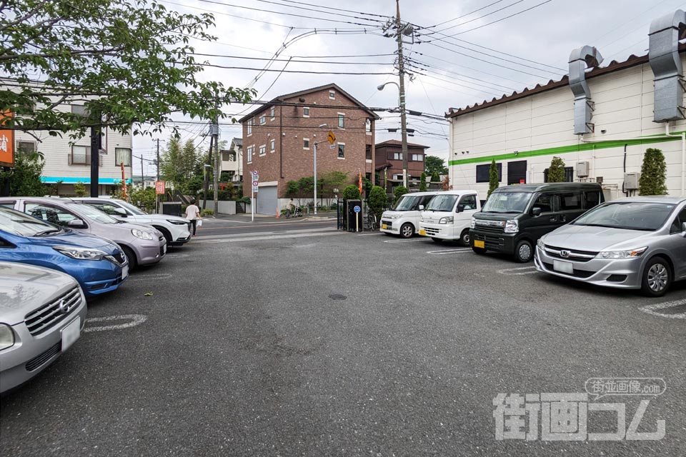 深大寺そば「深大寺門前そば本舗」の無料駐車場