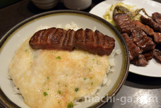 仙台牛タン「利久」の牛タンとろろ麦めし