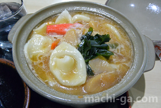 野村屋本店の「煮込耳うどん」