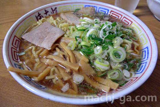 まこと食堂の「中華そば」