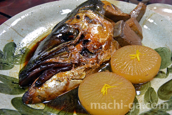 ぶりしゃぶコースのブリ大根・かぶと煮