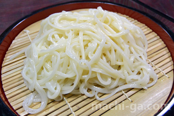 ぶりしゃぶコースの氷見うどん