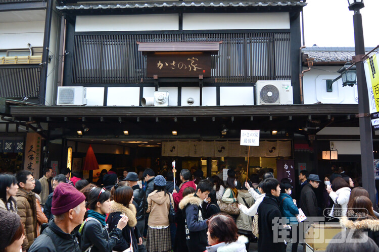 大宰府天満宮ナンバーワンの梅ヶ枝餅人気店「かさの家」