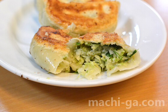 「大金(おおがね)」餃子の餡