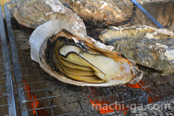 牡蠣バーベキューでの焼き方2