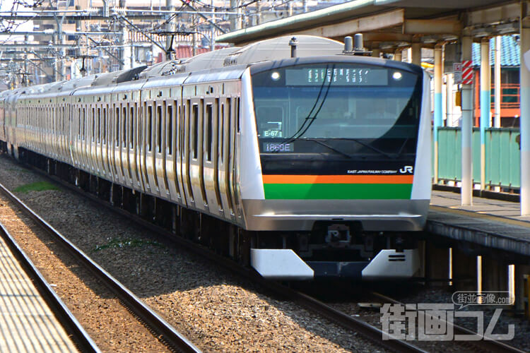 湘南新宿ラインの路線図で停車駅・所要時間をチェック！