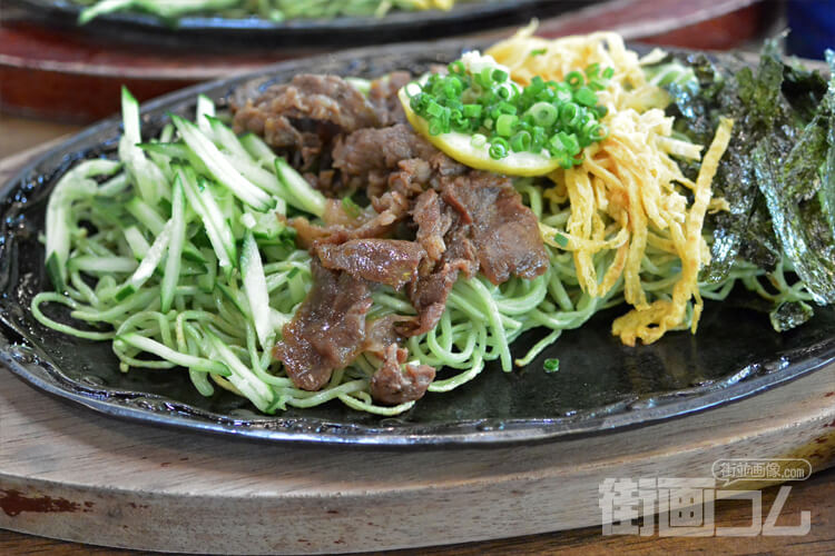 秋吉台・秋芳洞で食事+駐車場!元祖ぜんじかっぱそば「台観望」