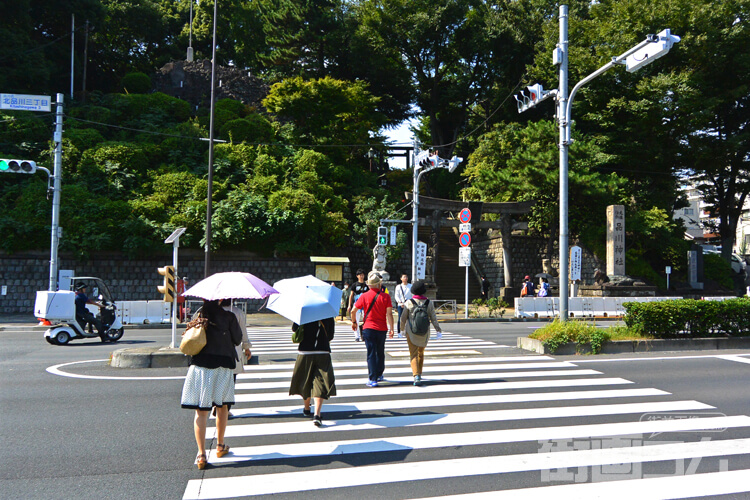 品川神社の最寄り駅「新馬場駅」