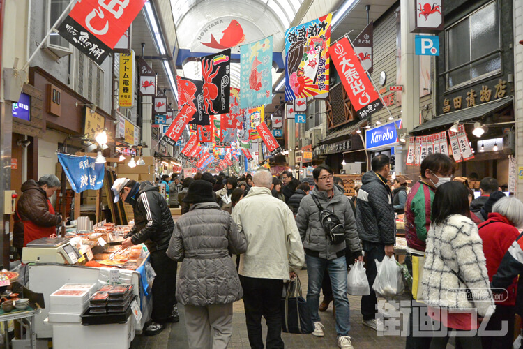 明石魚の棚商店街