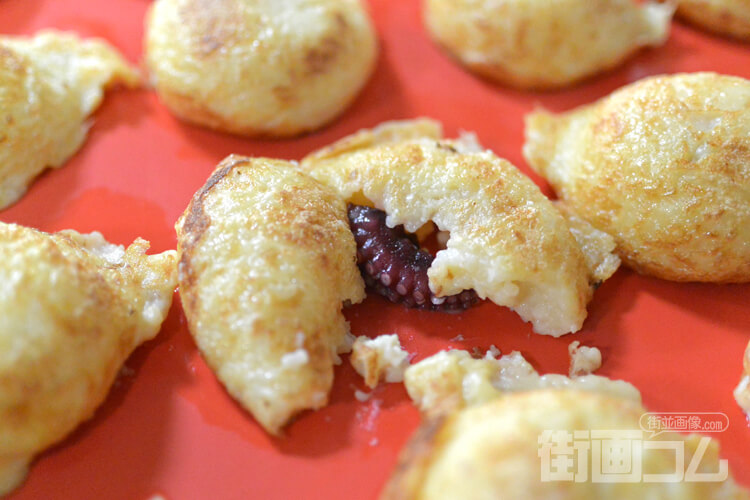 本家きむらやの明石焼きのタコ