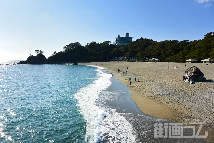 桂浜全景